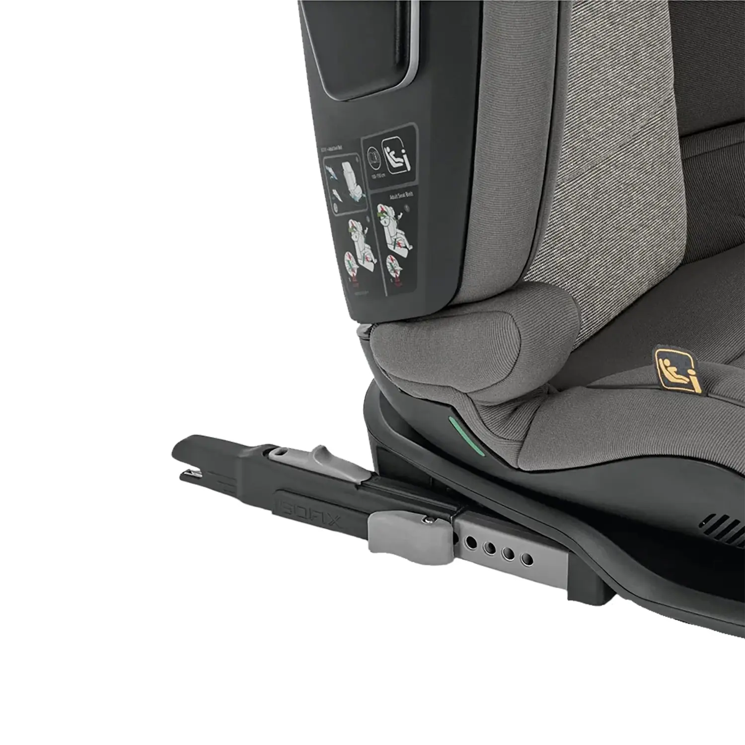 Автокресло Cartesio i-Size от 3 до 12 лет, Vulcan Black - изображение 8