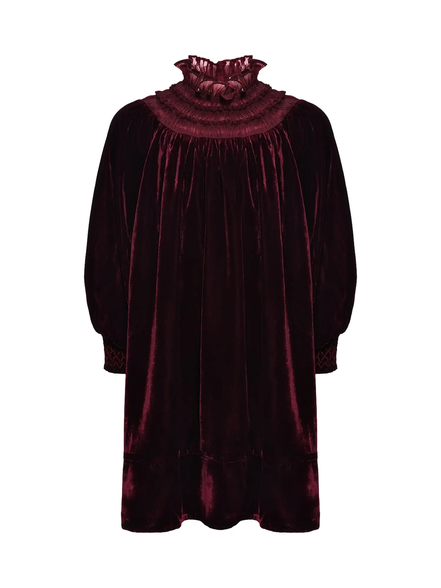Платье бархатное