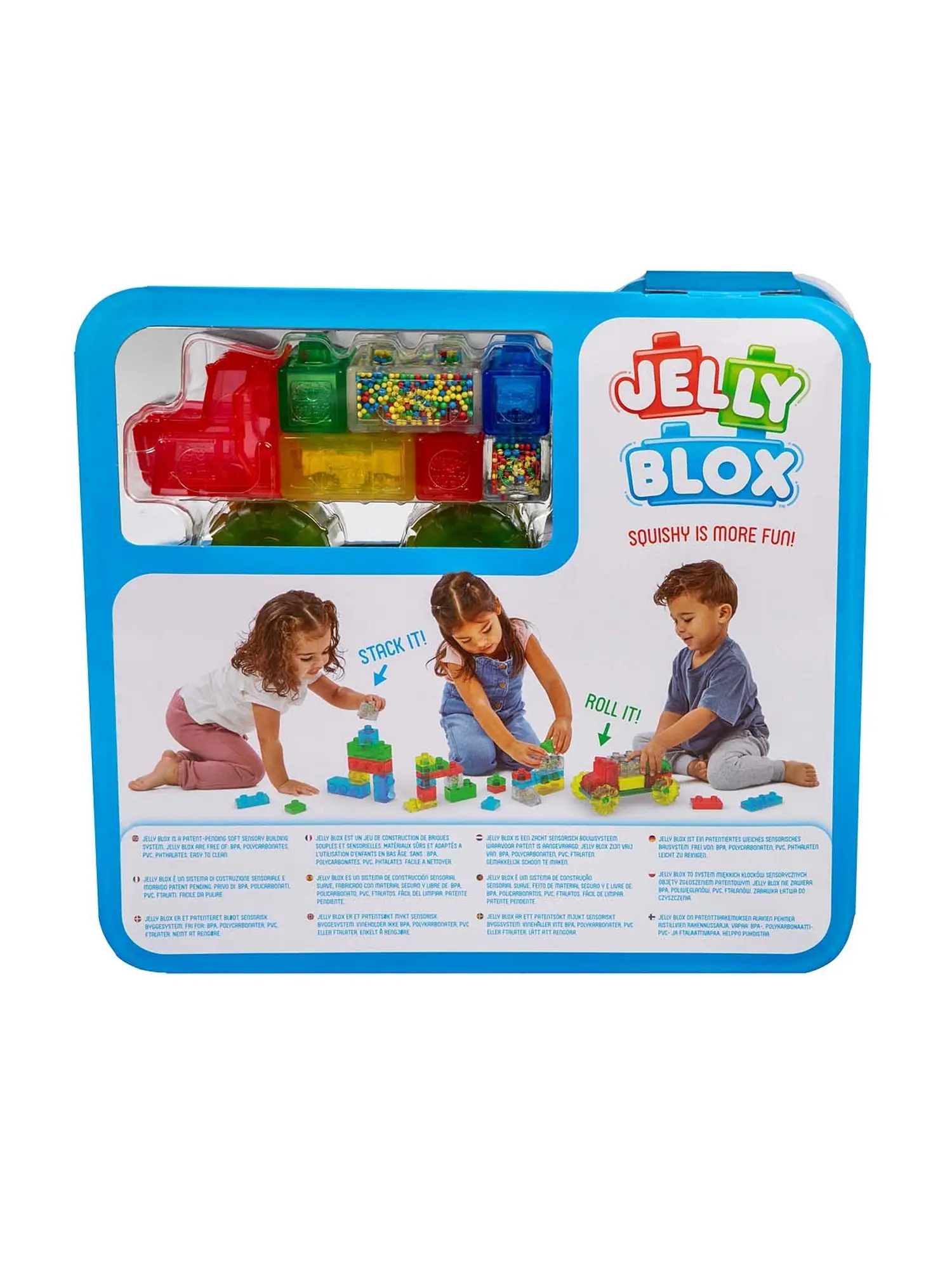 Игровой набор Jelly Blox с грузовиком и колесами, 35 деталей - изображение 5