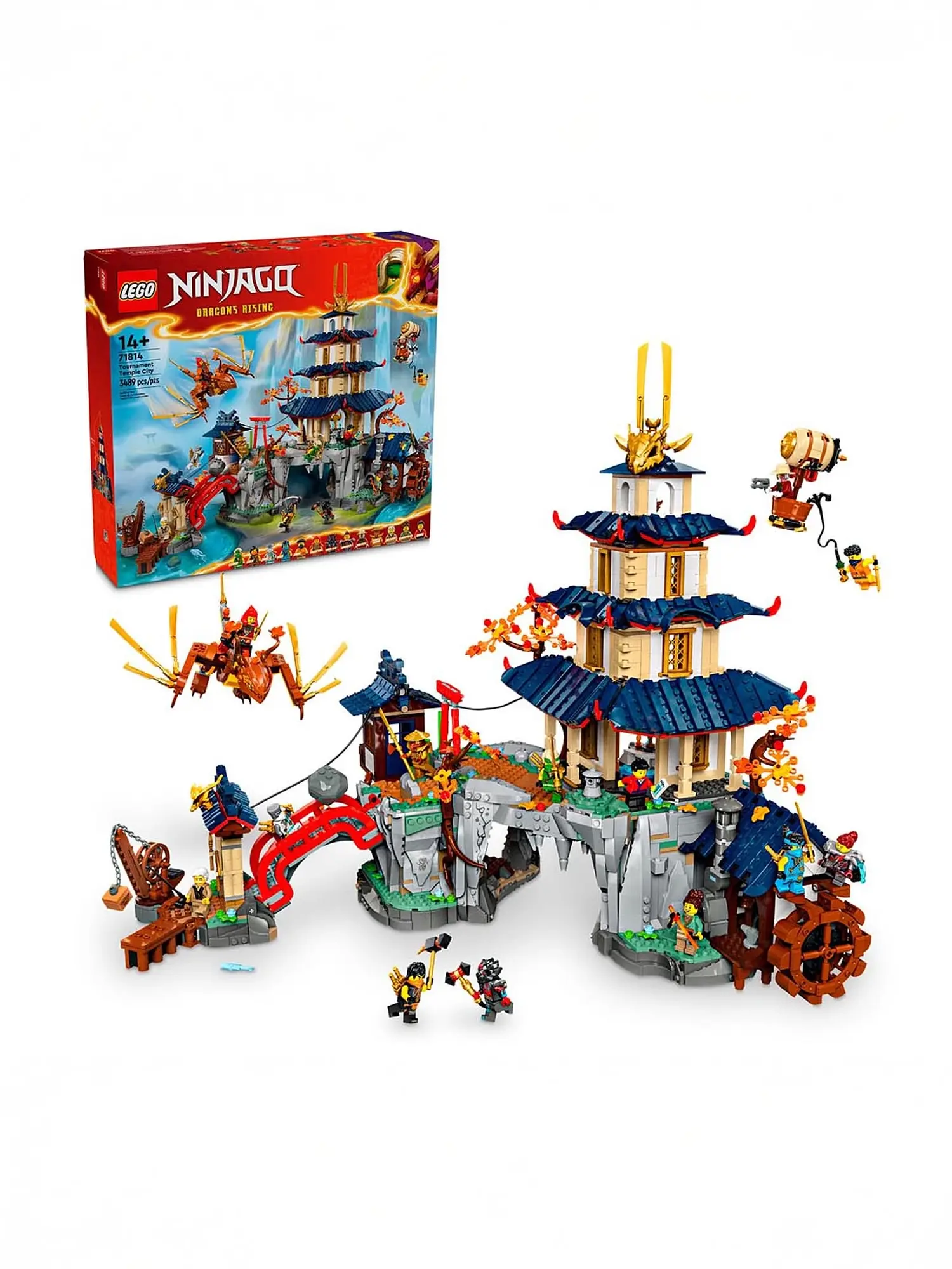 Конструктор Ninjago Турнир в городе-храме - изображение 1