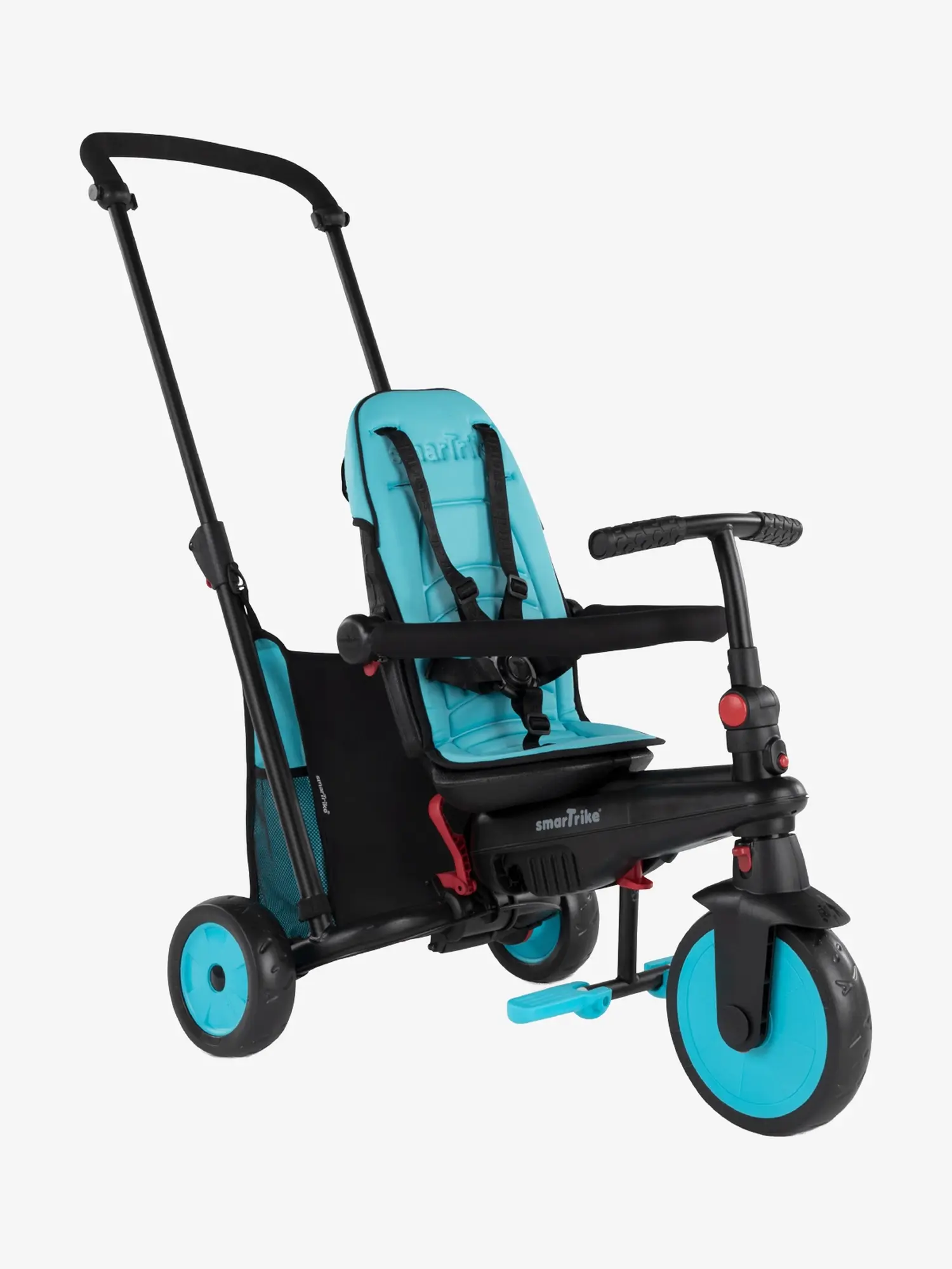 Трехколесный складной велосипед STR3 Blue - изображение 2