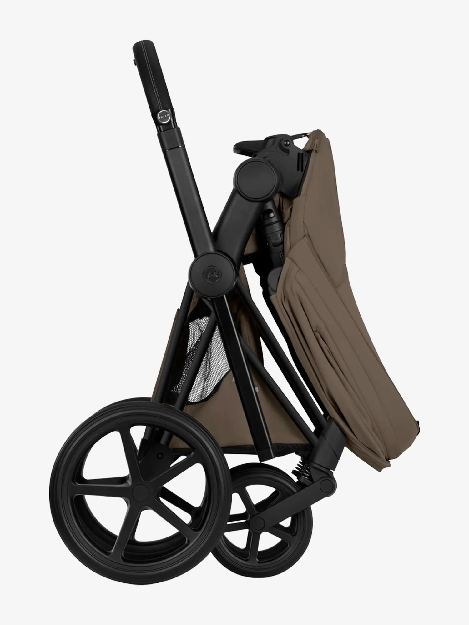 Коляска 2 в 1 Priam V Style Matt Black Coconut Brown - изображение 11