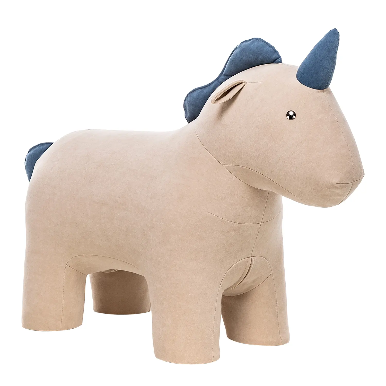 Пуф Unicorn, ткань Omega 02/Omega 45