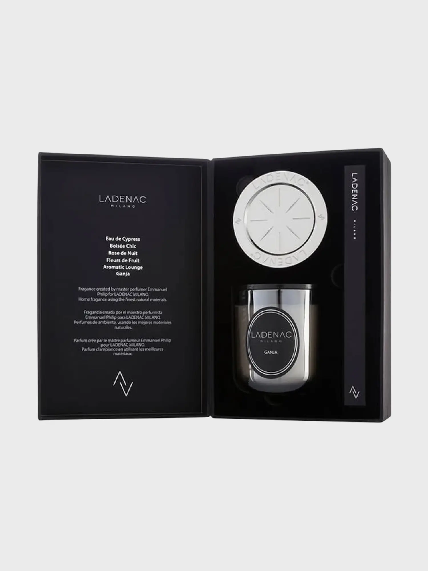 Свеча Urban senses Lead grey Ganja 200г - изображение 1