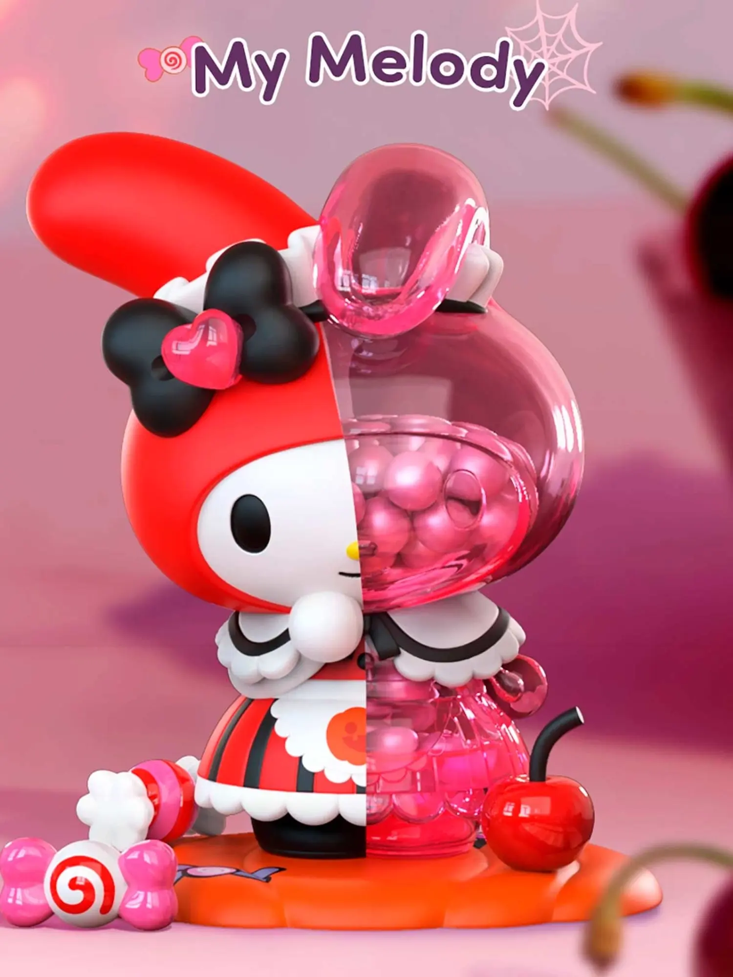 Коллекционная фигурка Sanrio Spooky Fun Series в ассортименте - изображение 8