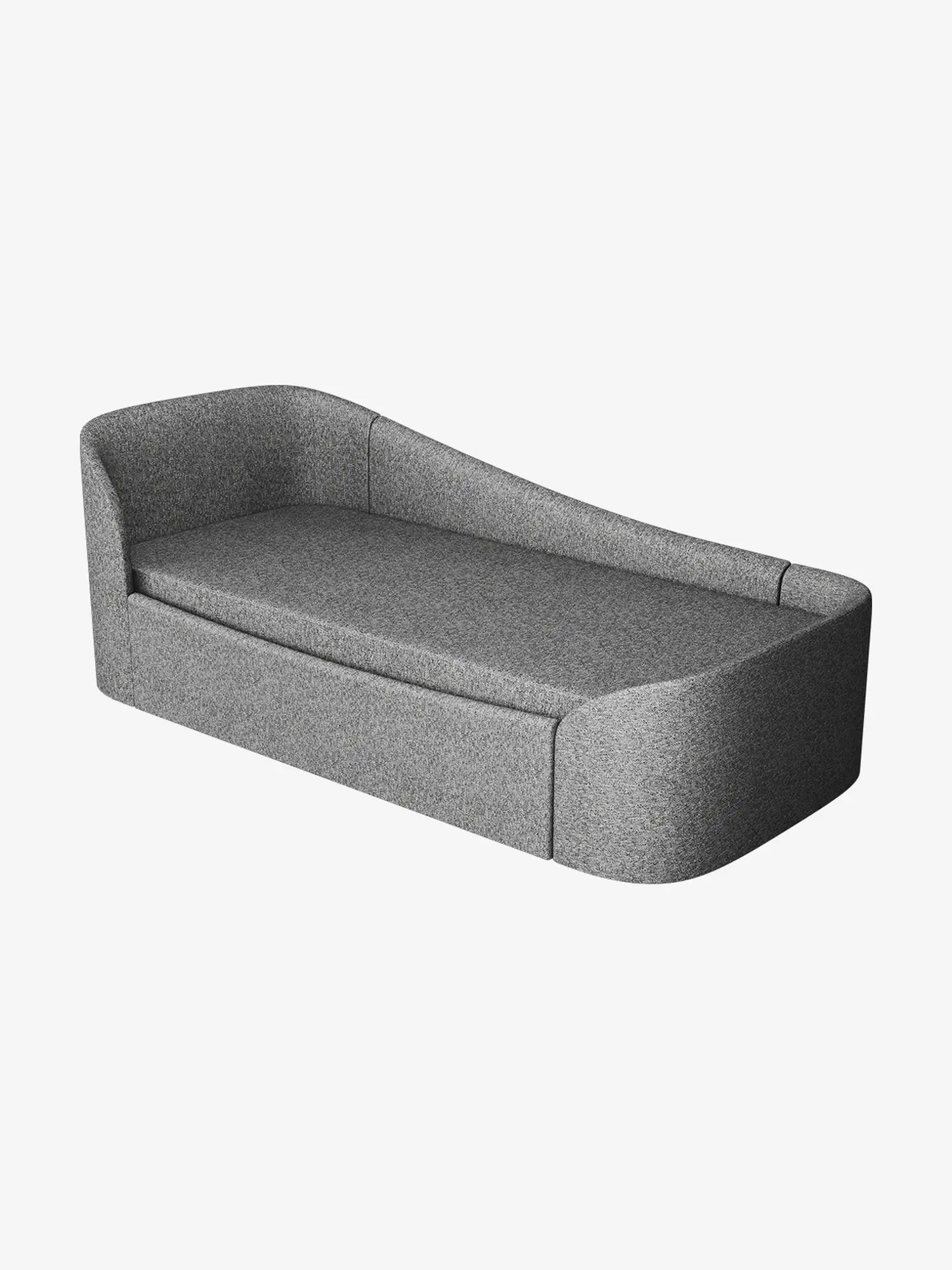 Чехол на матрас KIDI soft 90x200 см, серый, рогожка - изображение 2
