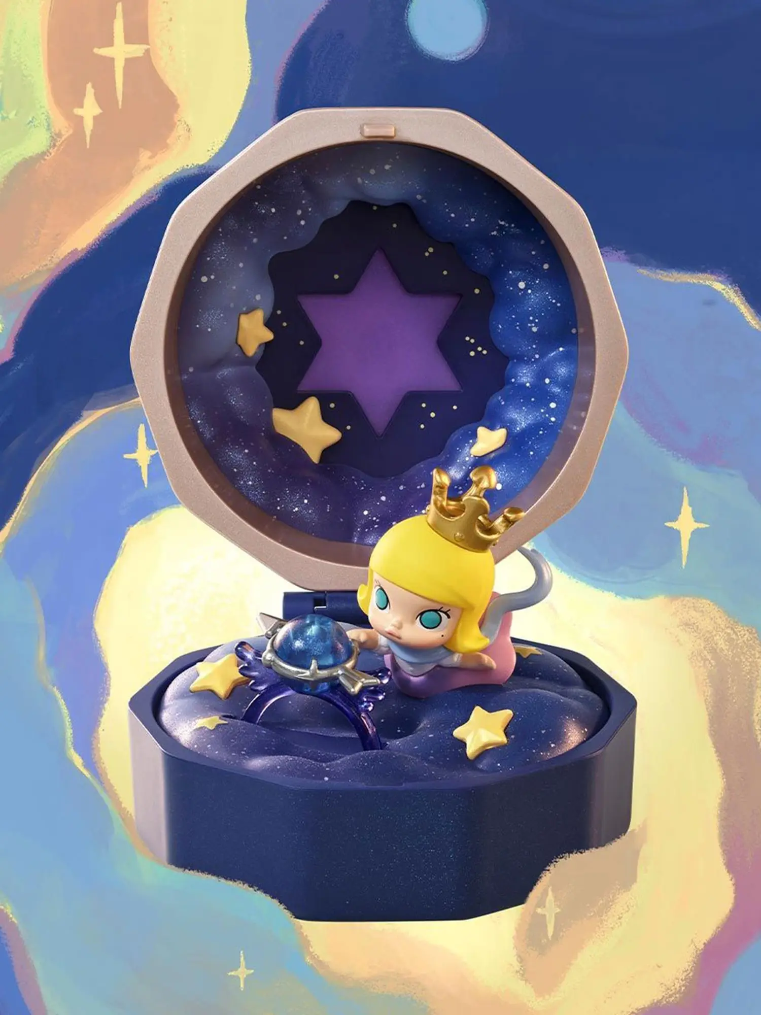Фигурка коллекционная Labubu Romantic Ring Box - изображение 9