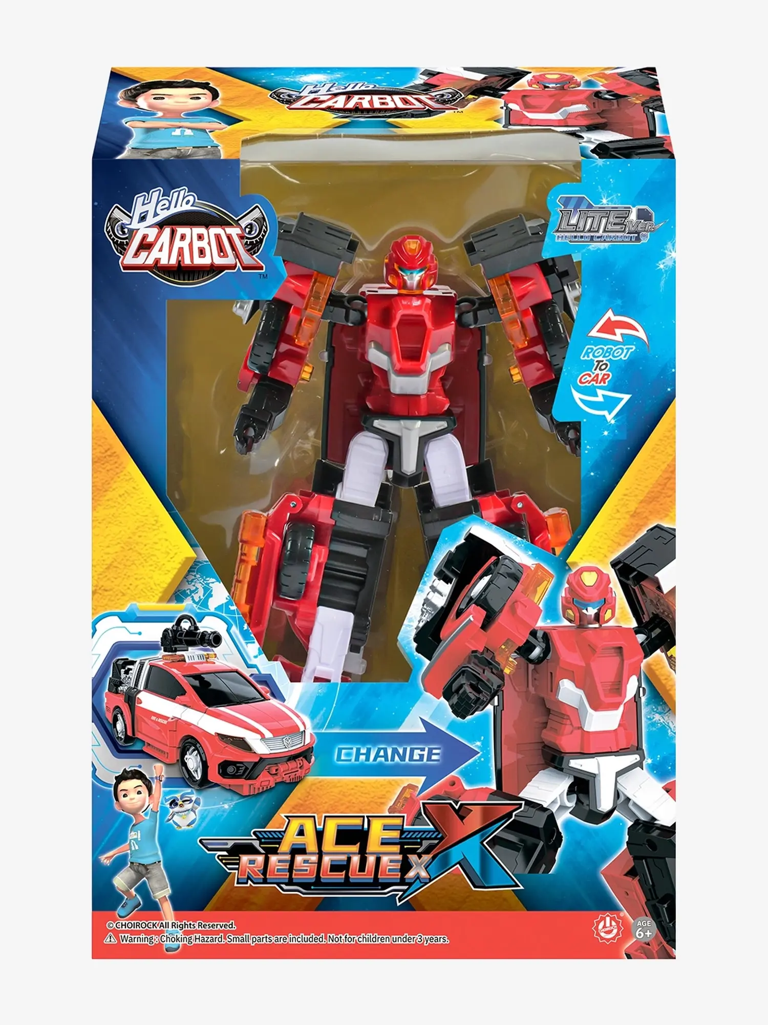 Игрушка трансформер Ace Rescue X - изображение 8